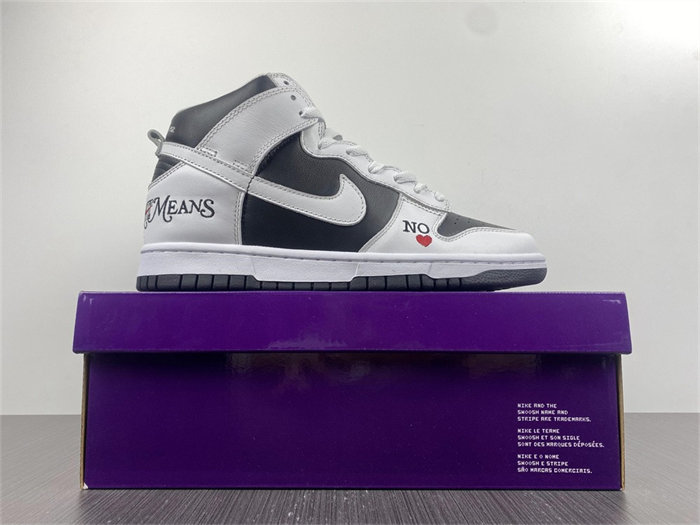 nike sb dunk high Svp*me by any means black dn3741-002