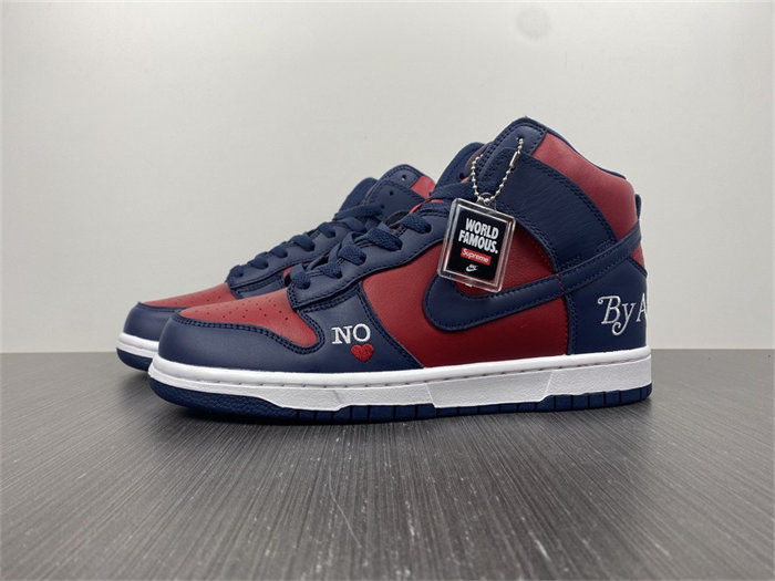 nike sb dunk high Svp*me by any means navy dn3741-600