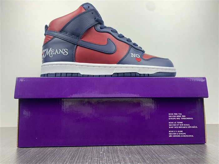 nike sb dunk high Svp*me by any means navy dn3741-600