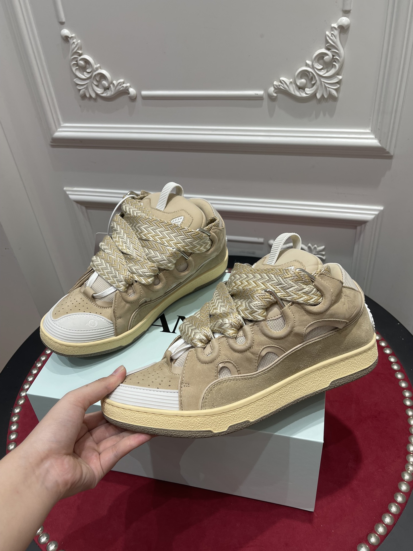 Lanvon Curb Sneaker FM-SKRK11-DRAG-E2202