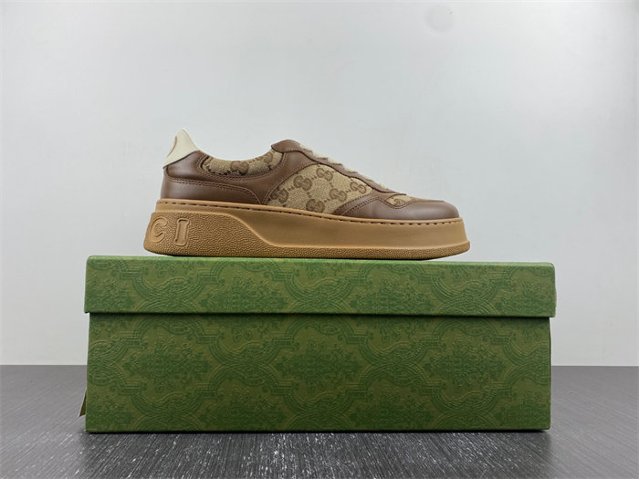 Gocci GG Sneaker GG Beige Ebony 675840 UPG20 2866