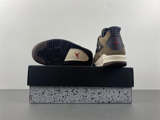 Travis Scott x Air Jordan 4 Retro Brown AJ4-882335